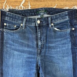 Lauren Ralph Lauren Straight Jeans with Raw Hem (6)